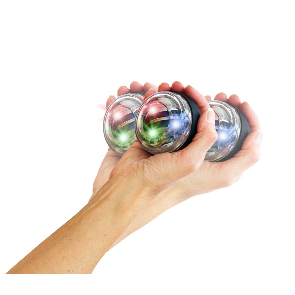 LED Gyroscopic Wrist Trainer POWERplus Starfish Gyroscope