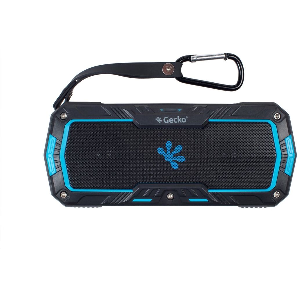 Compact Bluetooth Speaker Gecko Sound Rectangle 10W Waterproof