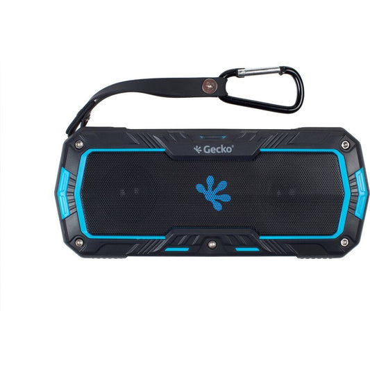 Compact Bluetooth Speaker Gecko Sound Rectangle 10W Waterproof