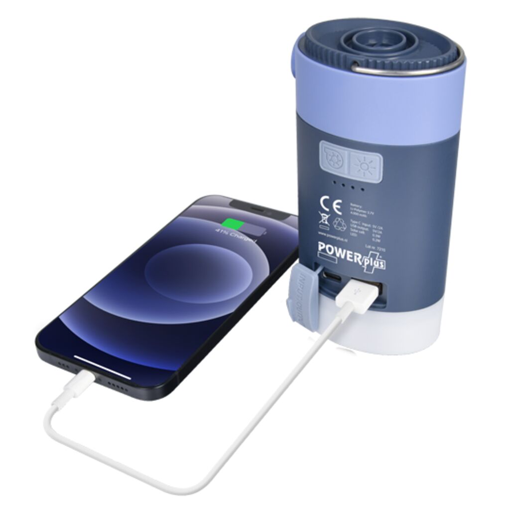 Solar Air Pump Lantern Powerbank POWERplus Seagull 3in1