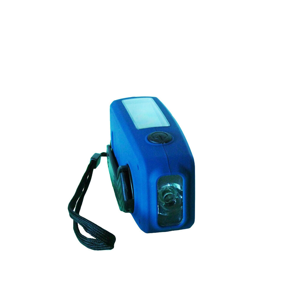 Solar Radio Dynamo POWERplus Panther Flashlight Emergency Charger