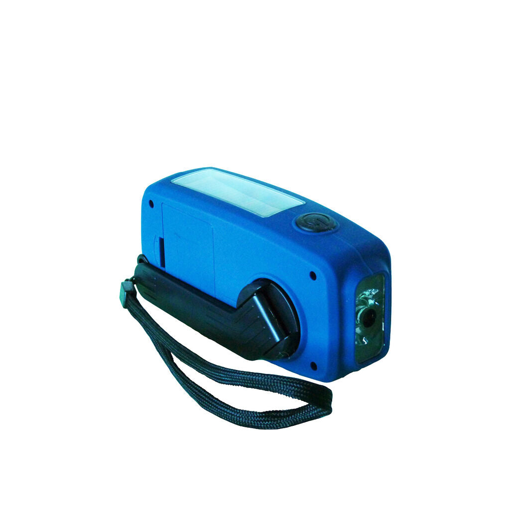 Solar Radio Dynamo POWERplus Panther Flashlight Emergency Charger