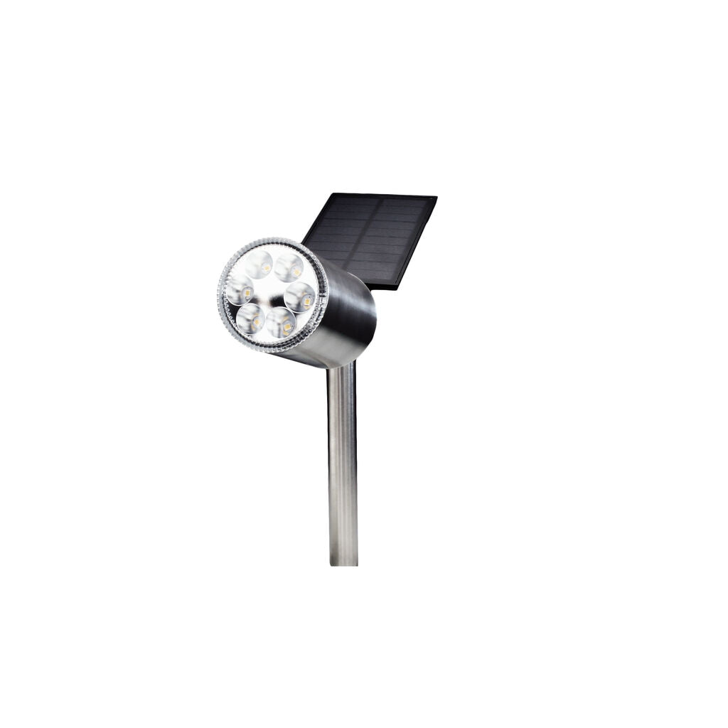Solar Garden Spotlight 6 LED POWERplus Swan Adjustable