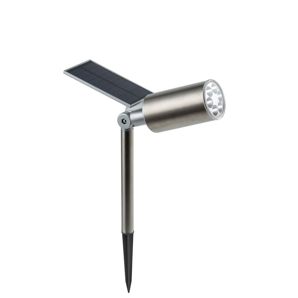 Solar Garden Spotlight 6 LED POWERplus Swan Adjustable