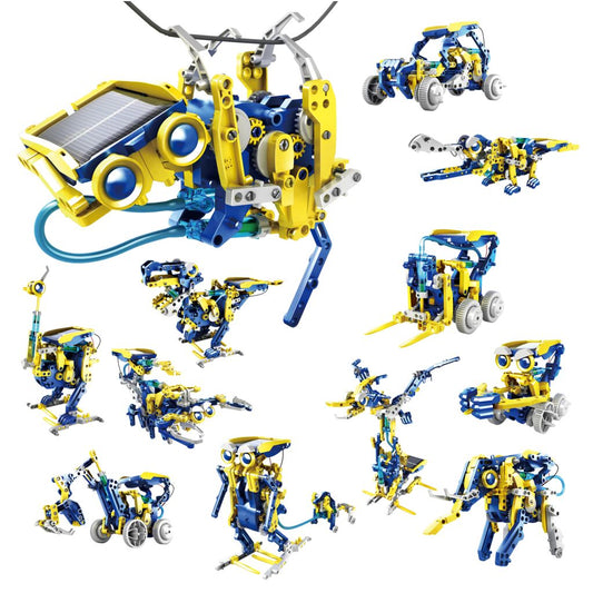 POWERplus Monkey 12in1 Pneumatic Solar Toy Set
