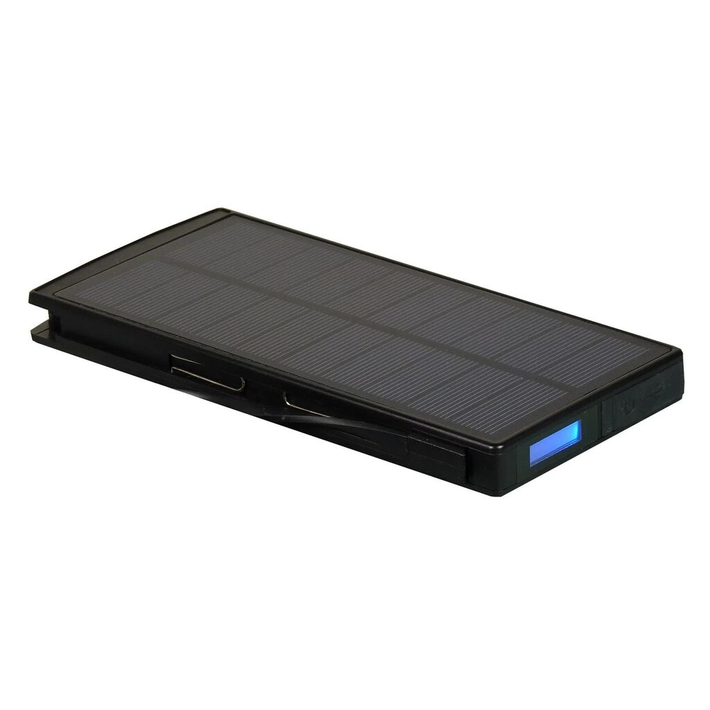 Solar Powerbank 9000mAh POWERplus Sephia with LED strip