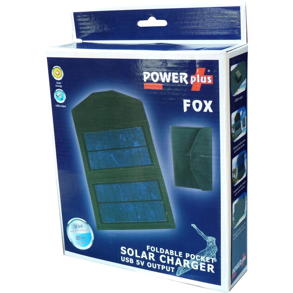 Compact Solar Charger POWERplus Fox Solar Panel