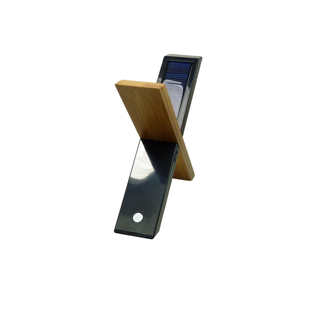 POWERplus Sphynx Bamboo Solar Table Lamp