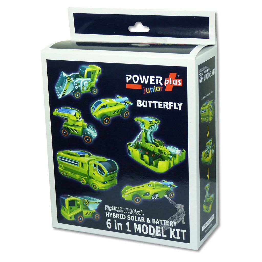 6in1 POWERplus Butterfly Educational Solar Toy Set