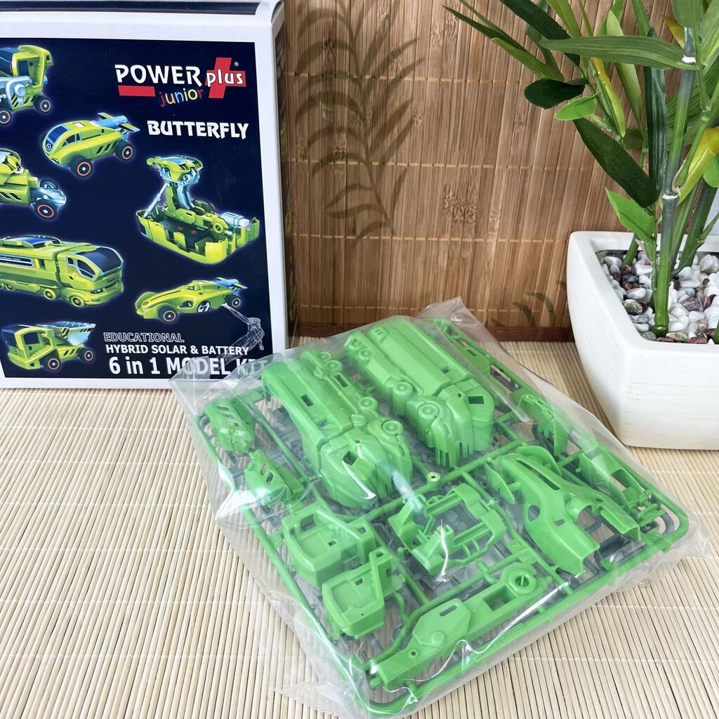 6in1 POWERplus Butterfly Educational Solar Toy Set