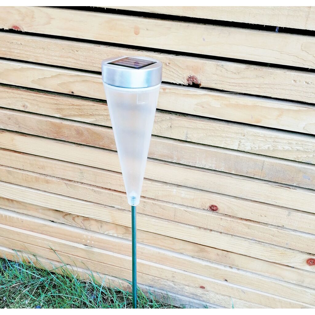 Solar Garden Lamp Colorful POWERplus Flamingo