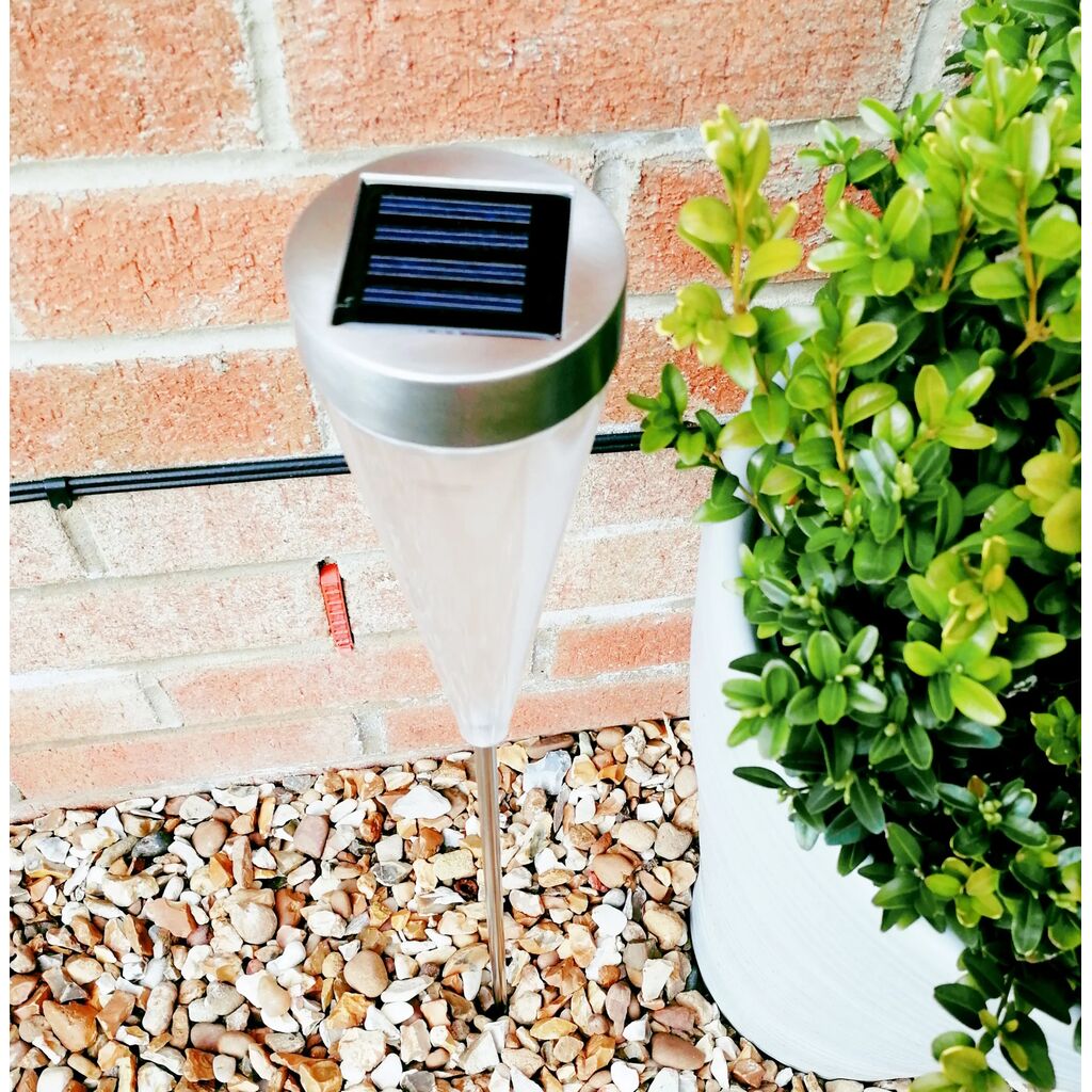Solar Garden Lamp Colorful POWERplus Flamingo
