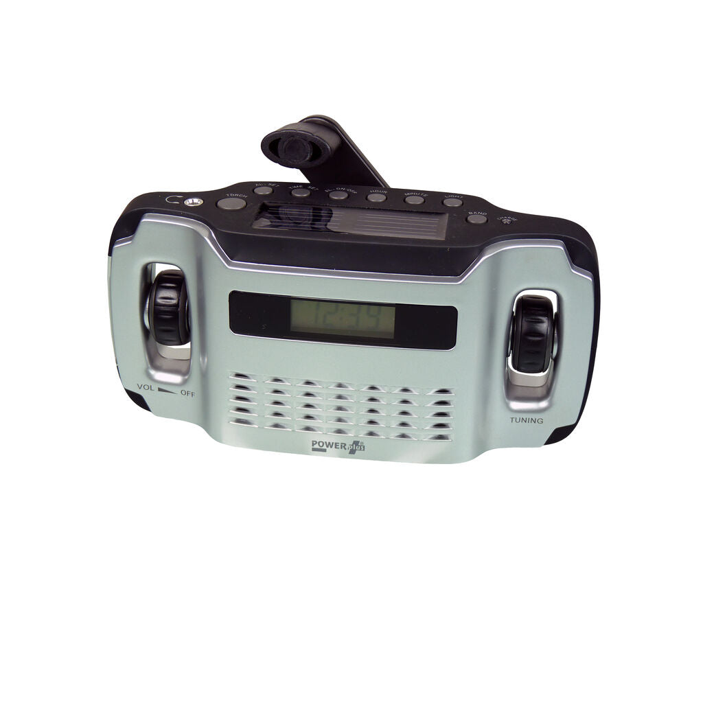 AM/FM Radio Solar Dynamo POWERplus Lynx Flashlight Charger