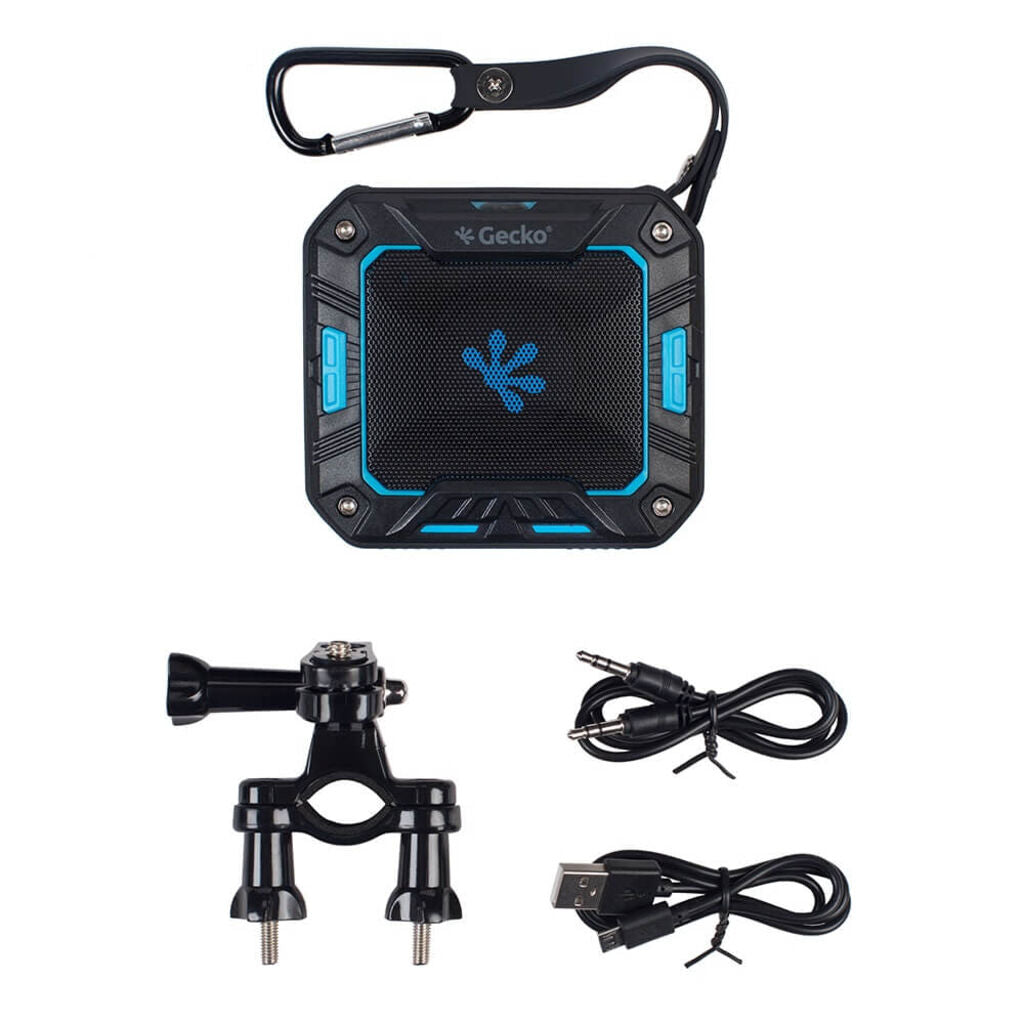 Waterproof Gecko Sound Square 5W Outdoor Bluetooth Speaker