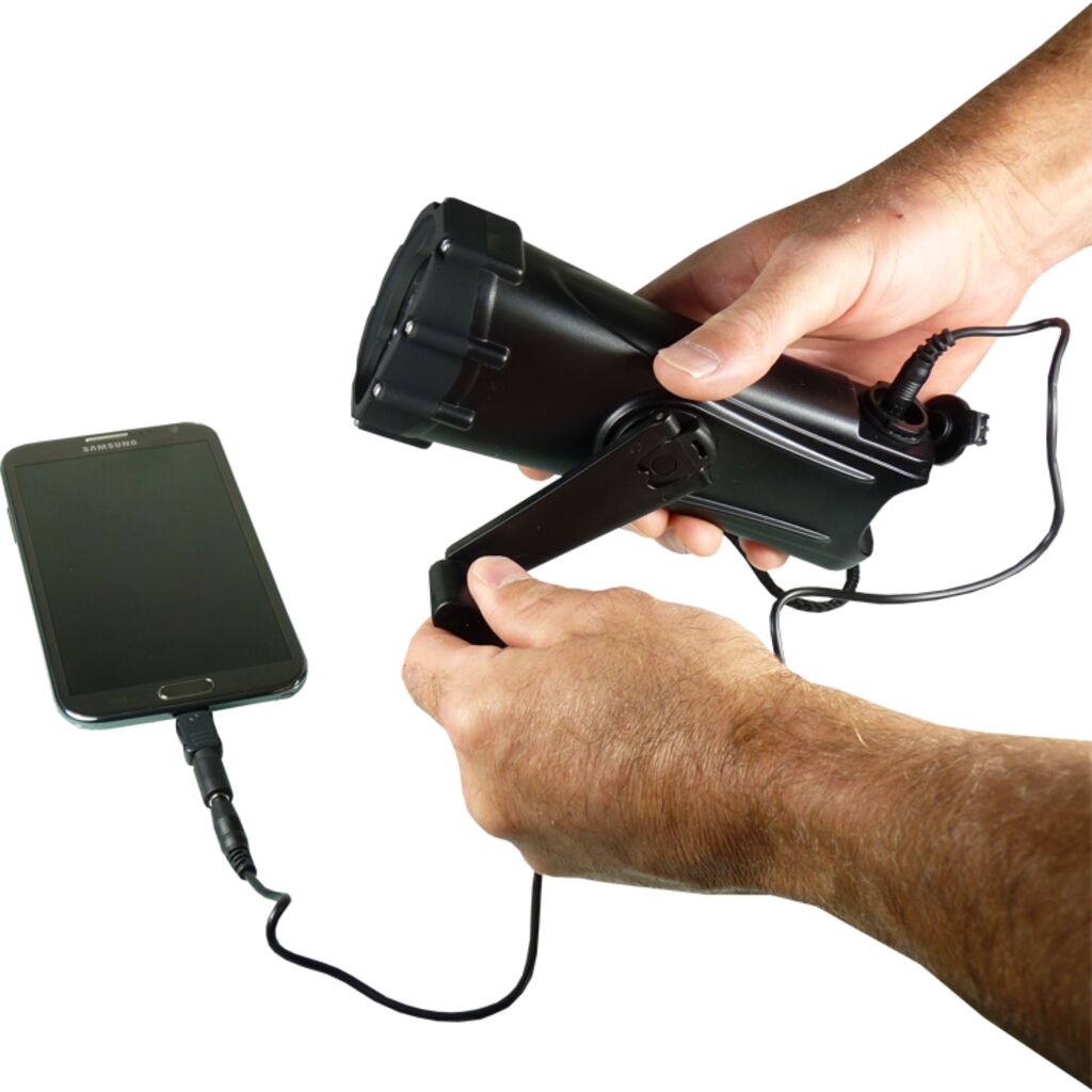 Dynamo USB POWERplus Shark LED Flashlight Waterproof 10m