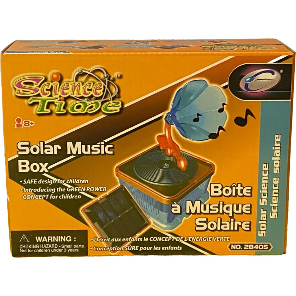 Solar Educational Music Box POWERplus Science Time Toy