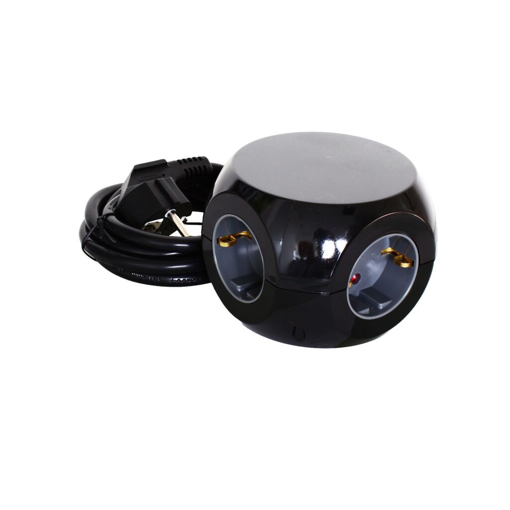 EcoSavers Cube Power Cube 3 Sockets 2x USB 2x USB-C Design