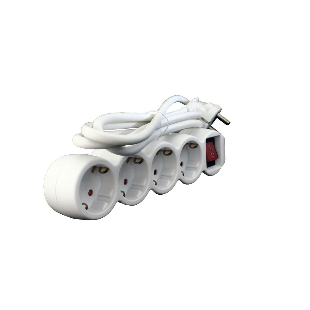 Power Strip 4 Sockets with EcoSavers Safety Switch