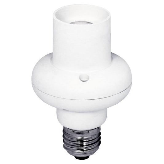 E27 lampholder with EcoSavers Automatic Light Microwave Sensor