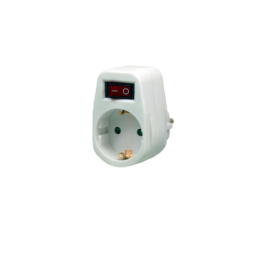 EcoSavers Type F Electrical Socket with Switch