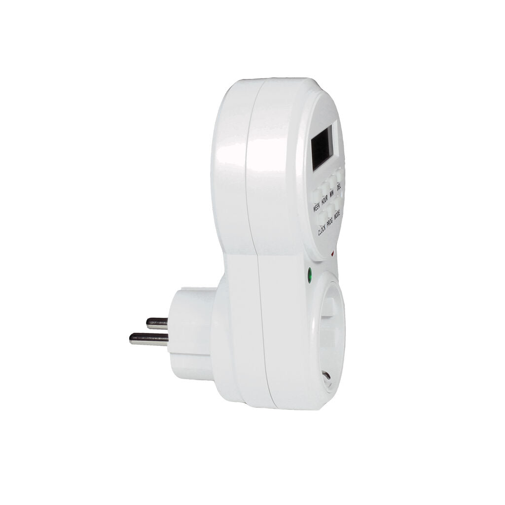 EcoSavers Type F Digital Socket Timer