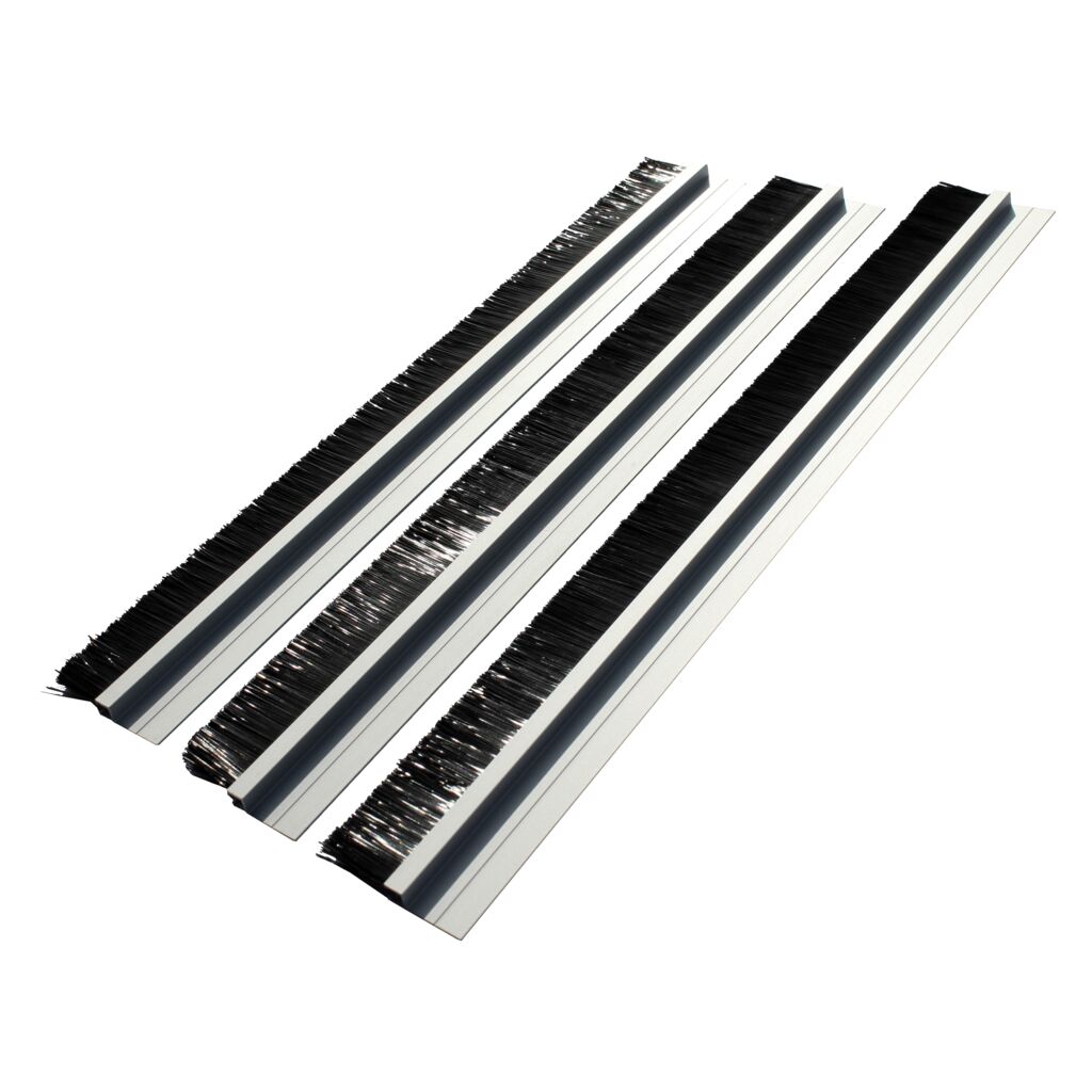 EcoSavers Aluminum Anti-Draft Door Brush