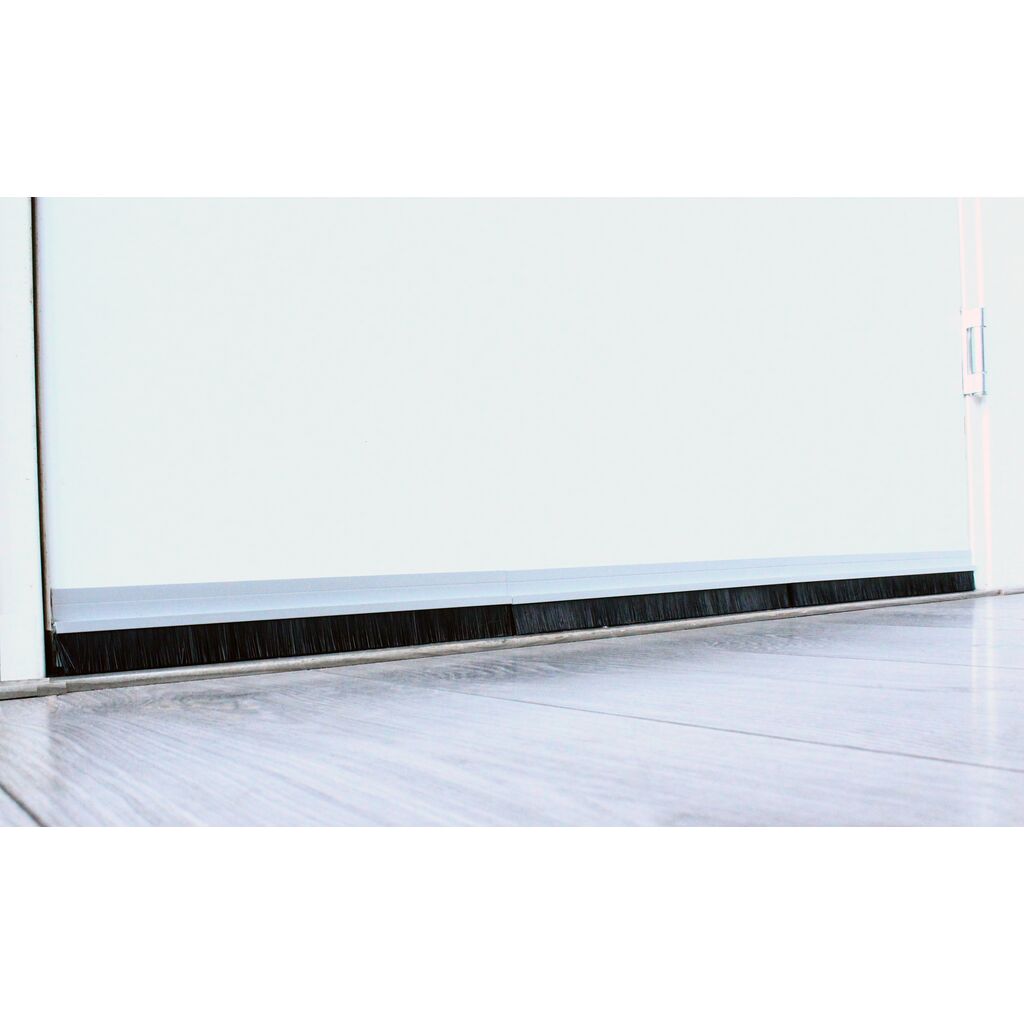 EcoSavers Aluminum Anti-Draft Door Brush
