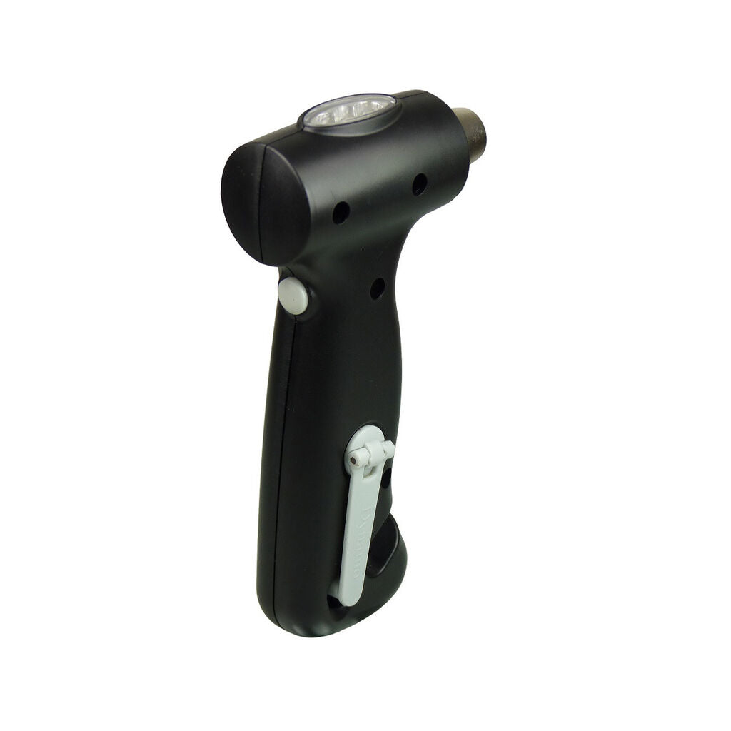 3in1 Car Flashlight Dynamo Hammer Knife POWERplus Oryx