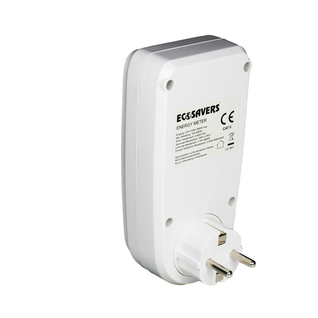 Digital Socket Timer Large Display EcoSavers Type F Easy Operation