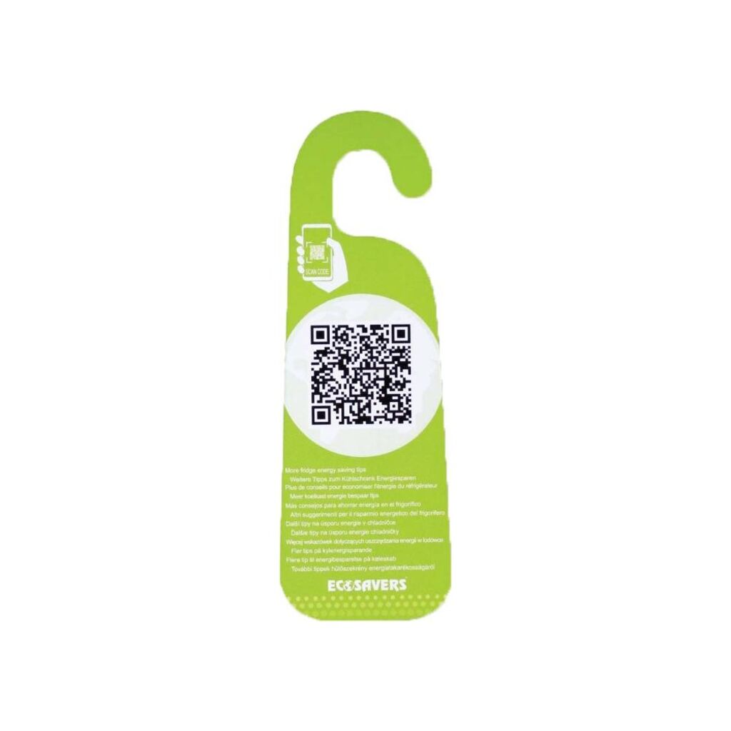 EcoSavers Flat Liquid Crystal Refrigerator Thermometer