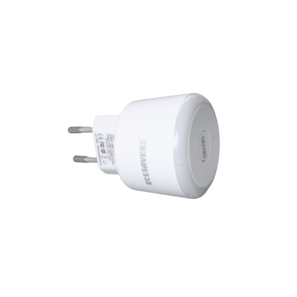 USB charger with EcoSavers Timer Savings timer