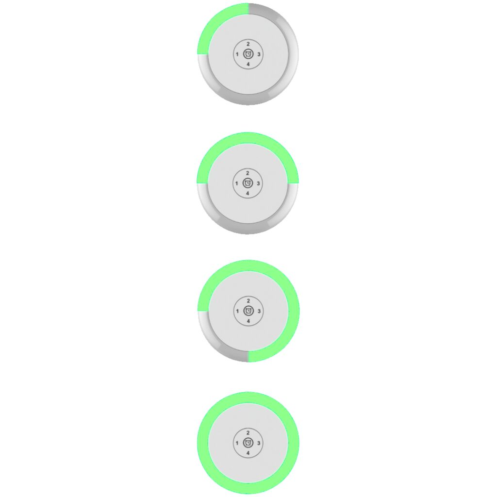 USB charger with EcoSavers Timer Savings timer