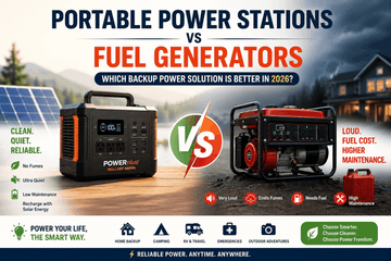 Portable Power Stations vs Fuel Generators: Which Backup Power Solution Is Better in 2026?