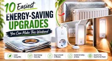 10 Easiest Energy-Saving Upgrades You Can Make This Weekend