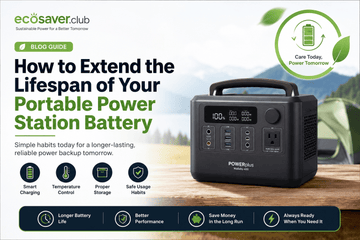 How to Extend the Lifespan of Your Portable Power Station Battery