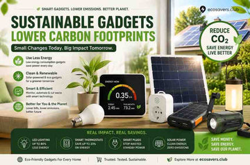 Sustainable Gadgets Help Reduce Carbon Footprints 