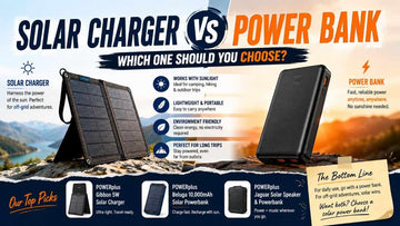 Solar Charger vs Power Bank: Which One Is Better for Everyday Use?