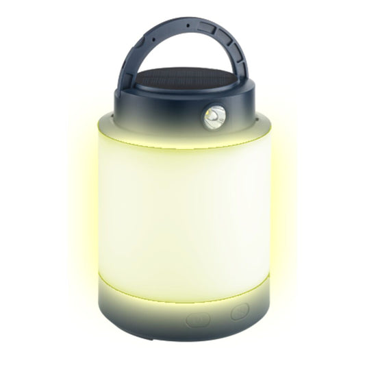 LED Solar Flashlight USB Powerbank Camping Lamp POWERplus Bluebird