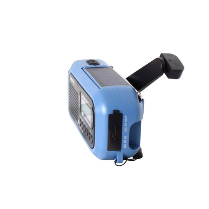 DAB+/FM Radio Solar Dynamo Flashlight Powerbank Alarm POWERplus Hyena