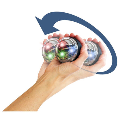 LED Gyroscopic Wrist Trainer POWERplus Starfish Gyroscope