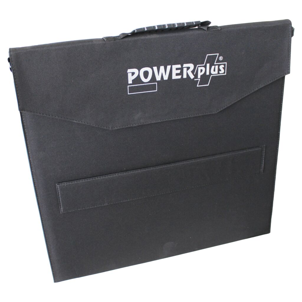 Foldable Solar Charger 80W (2x40W) POWERplus Alligator Portable (Image 7 of 7) - POWERplus Alligator 80W Folding Solar Charger - DC, PD 60W, QC 3.0, USB 

 Do you need a really sol. Keywords: solar toys, toy, toys. SKU: 8717853705946 POWERplus Alligator