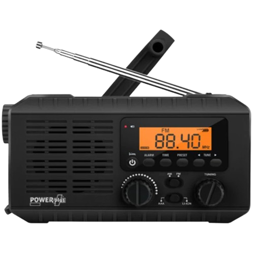 POWERplus Ox Solar Dynamo AM/FM Radio Powerbank