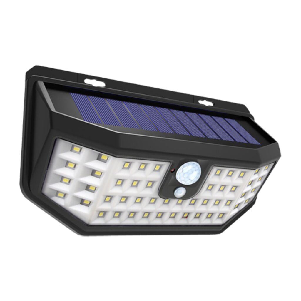 Outdoor Solar Lamp 48 LED POWERplus Tapir Motion Sensor (Image 4 of 9) - POWERplus Tapir Outdoor LED Solar Lamp - PIR Motion Sensor, 3 Modes, IP65 

 Do you need reliable,. Keywords: LED, light, outdoor. SKU: 8717853705861 POWERplus Tapir