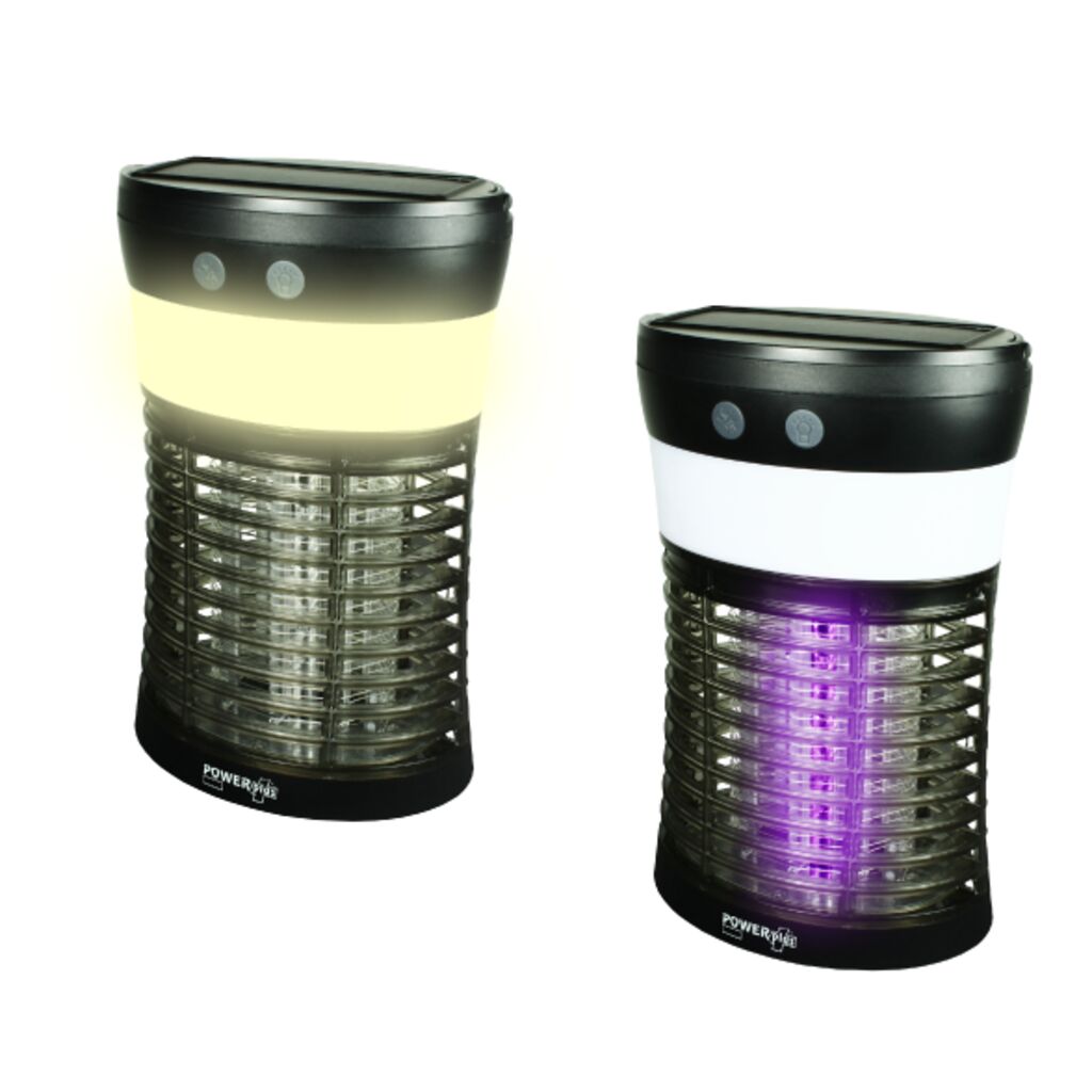 Solar Insect Repellent Lantern POWERplus Horse Garden (Image 1 of 10) - LED POWERplus Horse Camping Lamp - Solar/USB, UV Insect Killer Lamp (Warm Light) 

 Enjoy calm and. Keywords: LED, light, outdoor. SKU: 8717853705847 POWERplus Horse