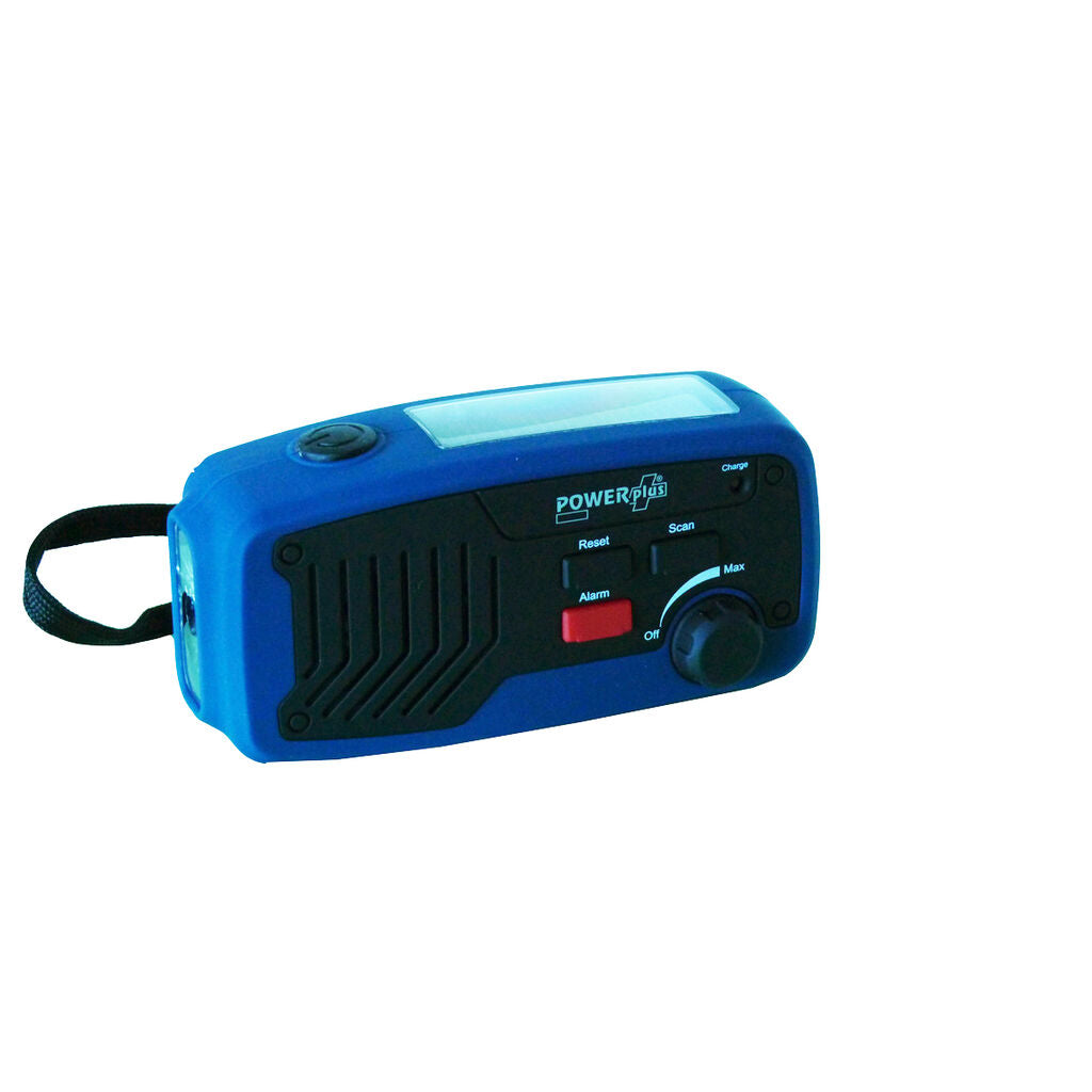 Solar Radio Dynamo POWERplus Panther Flashlight Emergency Charger