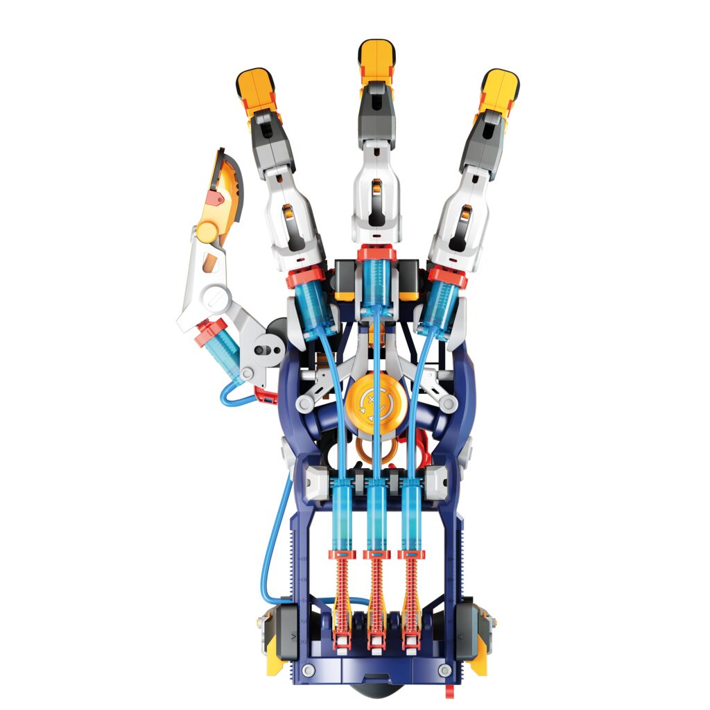 POWERplus Bionic Educational Hydraulic Robot Hand Toy (Image 1 of 8) - POWERplus Junior Bionic Robotic Hand - STEM Set (Plumbing, DIY) 

 Have you always been fascinated. Keywords: toy, toys. SKU: 8717853705557 POWERplus Bionic | Robotic Hand