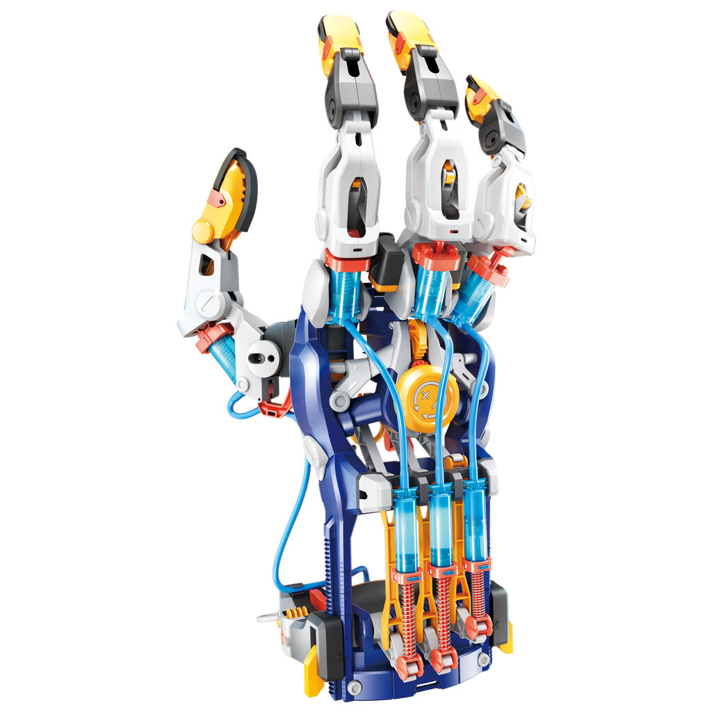 POWERplus Bionic Educational Hydraulic Robot Hand Toy (Image 3 of 8) - POWERplus Junior Bionic Robotic Hand - STEM Set (Plumbing, DIY) 

 Have you always been fascinated. Keywords: toy, toys. SKU: 8717853705557 POWERplus Bionic | Robotic Hand