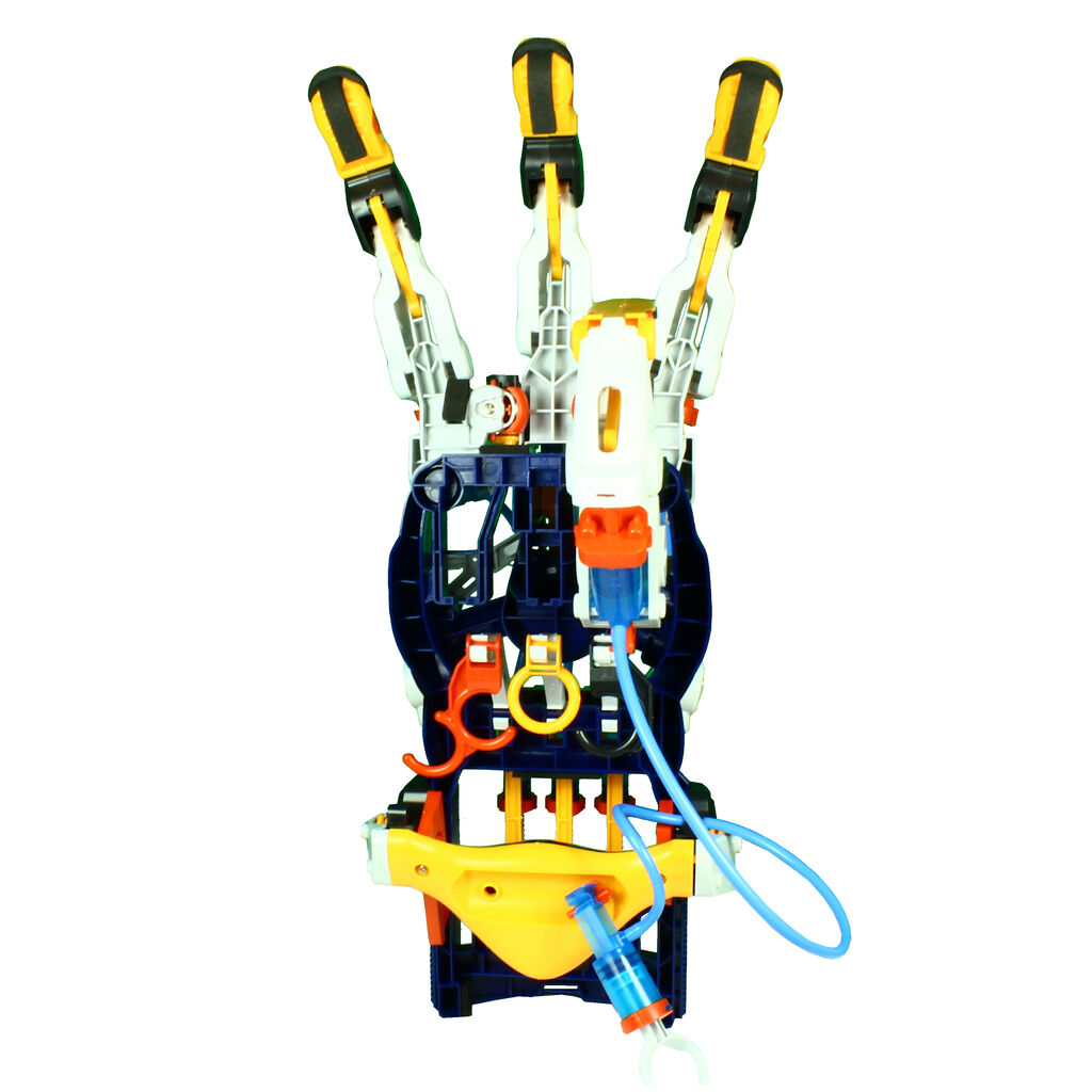 POWERplus Bionic Educational Hydraulic Robot Hand Toy (Image 7 of 8) - POWERplus Junior Bionic Robotic Hand - STEM Set (Plumbing, DIY) 

 Have you always been fascinated. Keywords: toy, toys. SKU: 8717853705557 POWERplus Bionic | Robotic Hand