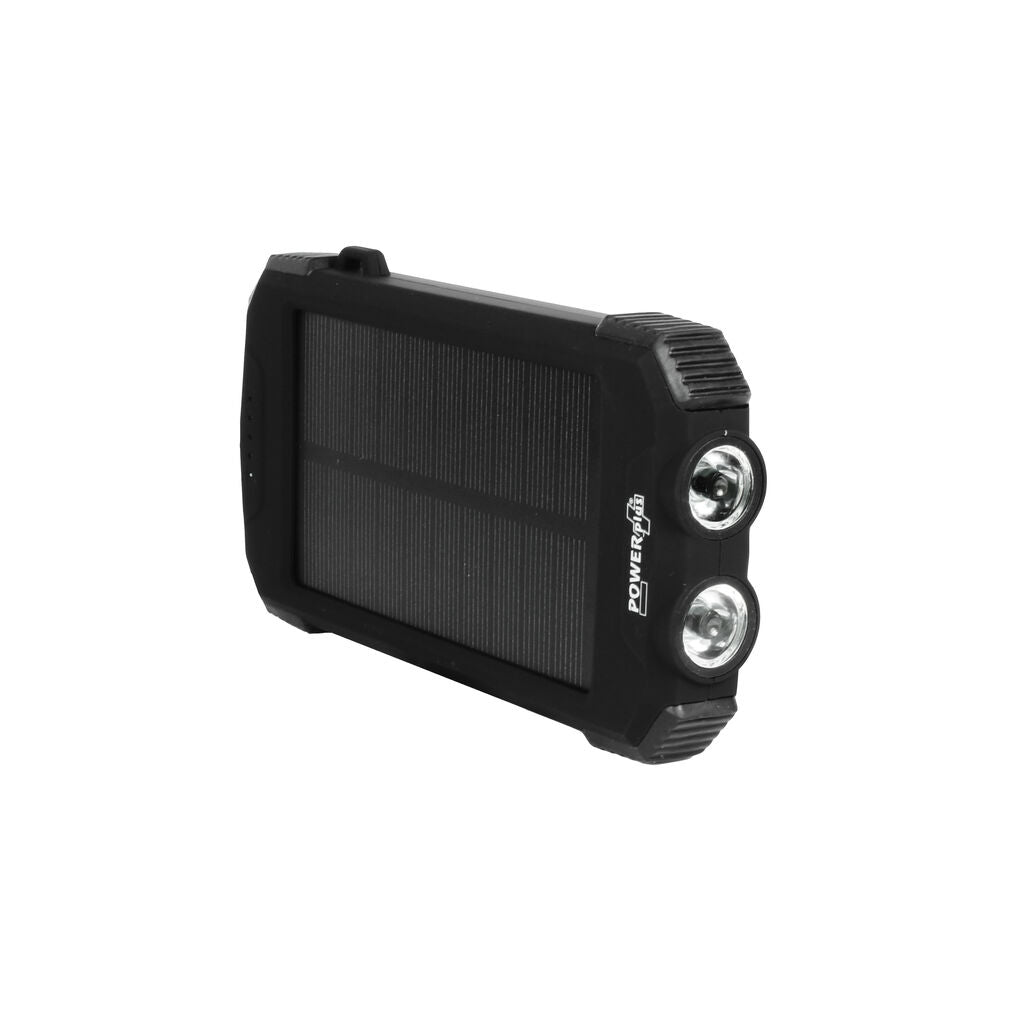 Solar Powerbank with POWERplus Beluga Qi Wireless Charging (Image 6 of 10) - POWERplus Beluga Solar Powerbank 10000mAh - Qi Wireless, IPX4, Flashlight, Compass 

 Do you need a. Keywords: powerbank, solar. SKU: 8717853705380 POWERplus Beluga