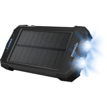 Solar Powerbank with POWERplus Beluga Qi Wireless Charging (Image 1 of 10) - POWERplus Beluga Solar Powerbank 10000mAh - Qi Wireless, IPX4, Flashlight, Compass 

 Do you need a. Keywords: powerbank, solar. SKU: 8717853705380 POWERplus Beluga